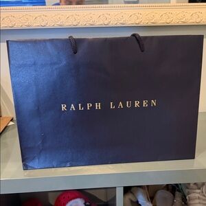 Ralph Lauren Dark Blue Gift Bag